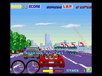 Turbo Outrun, capture d'écran